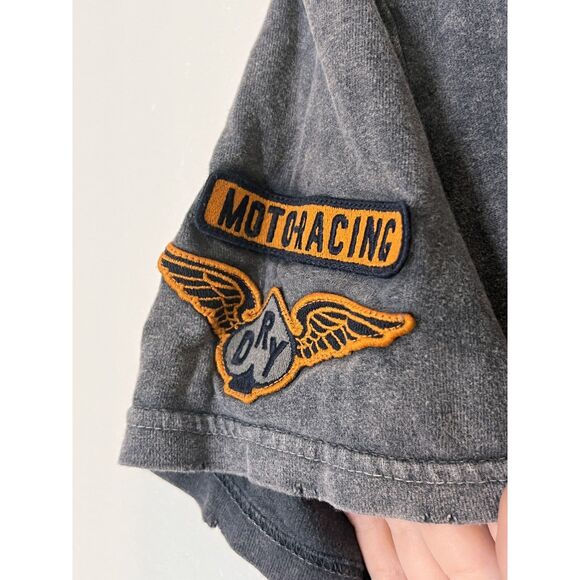 Superdry 100% Cotton 'Motoracing' Graphic Tee/ Size L oversized, streetwear - Picture 3 of 7